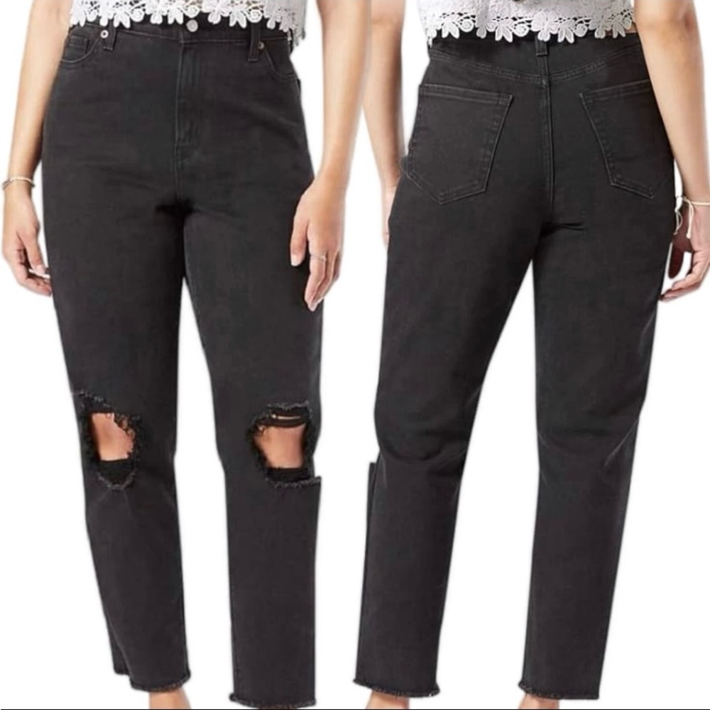 Levi’s Strauss Jeans Women’s 10 Black Signature 90s Mom High Rise NWT